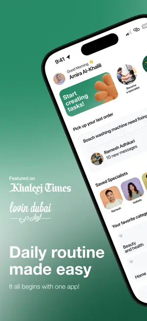 YourService App screenshot 1