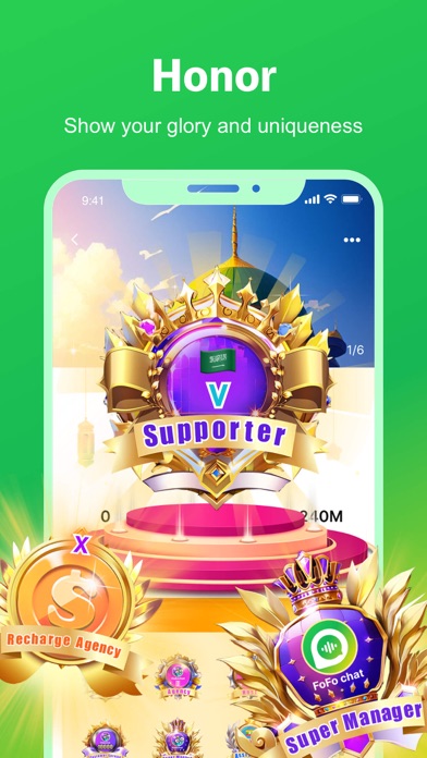 FoFoChat-Group Voice Chat Room Screenshot