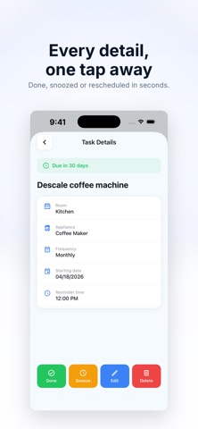 Upkeep Home App screenshot