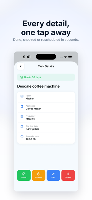 Upkeep Home App Screenshot 3 of 7