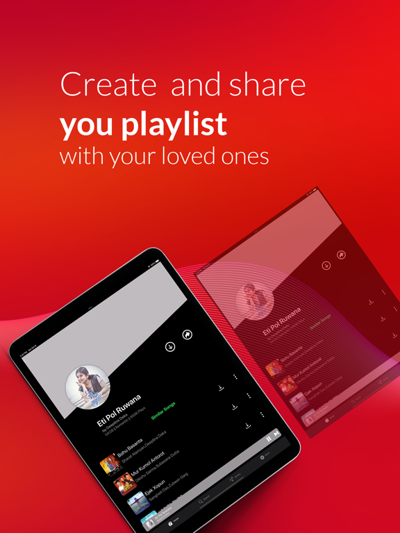 Baahi - Assamese Songs & Music iPad screenshot 5 - Music app