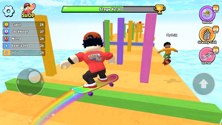 Easy Parkour: Only Skateboard screenshot-3