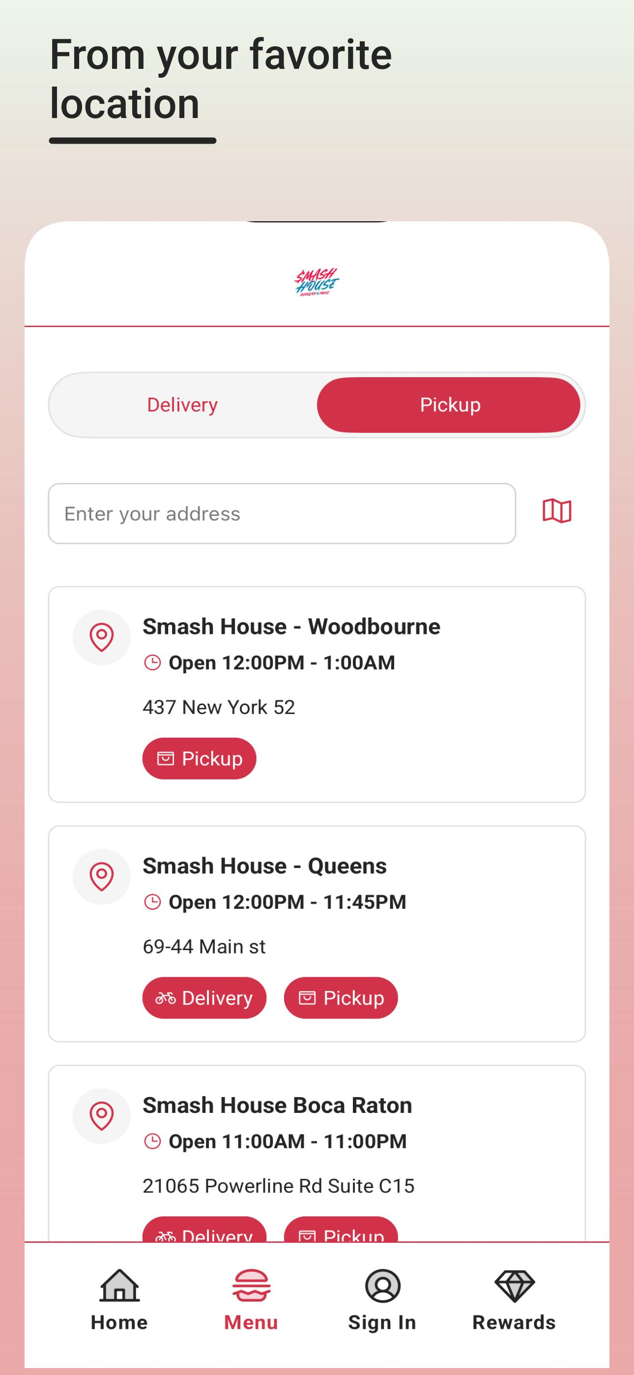 Smash House Burgers screenshot 3