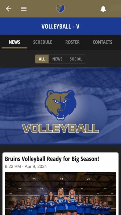 Brentwood Bruins Athletics Screenshot