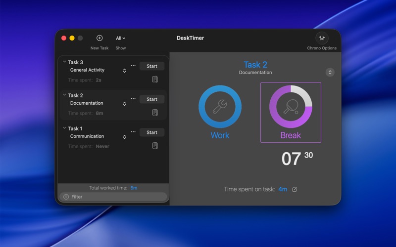 Screenshot #3 pour DeskTimer