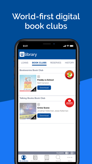 uLIBRARY iPhone screenshot 5 - Book app