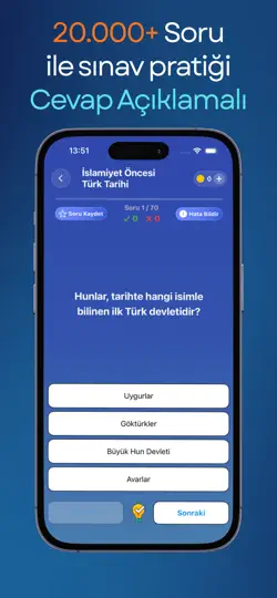 YKS SınavBank 2027 iPhone Ekran Görüntüsü 4