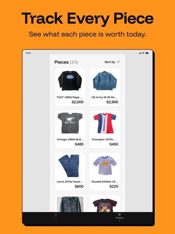 Bidstitch: Vintage Scanner iPad screenshot 5