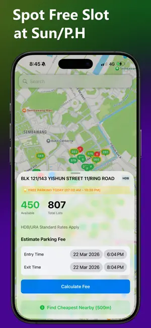 SGParking - Find Cheapest Lots screenshot 4