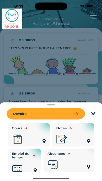 École Le pont Screenshot