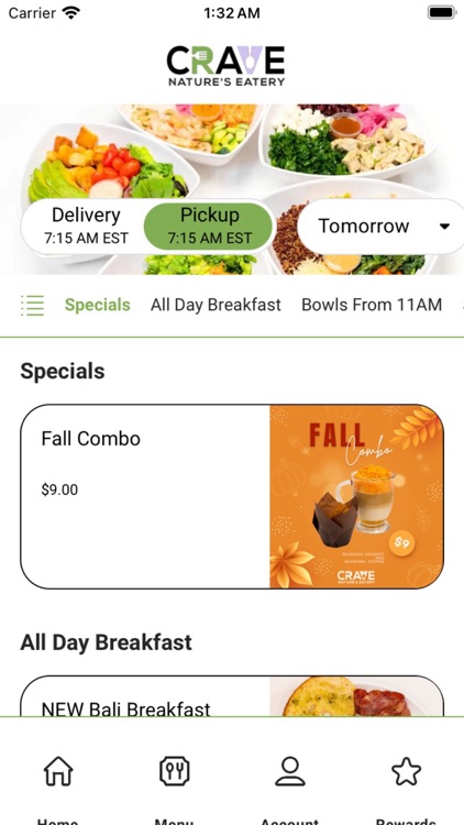 Crave Natures Eatery