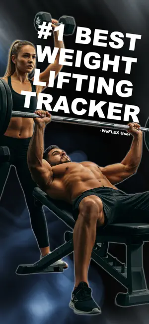 Weight Lifting Tracker: WeFLEX screenshot 1