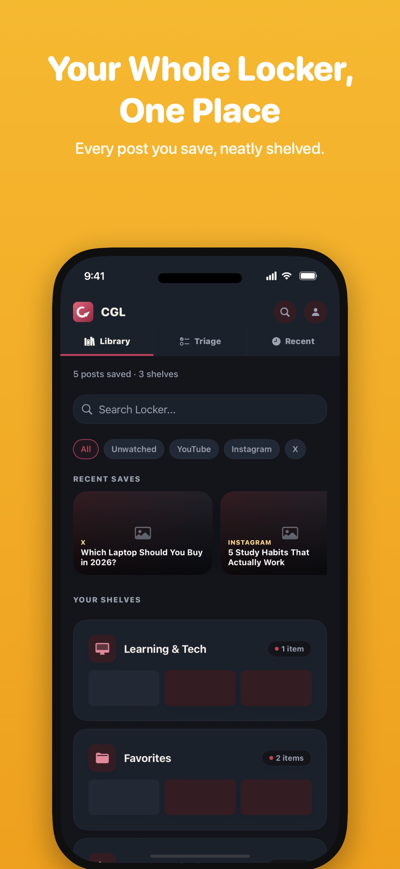 Screenshot 4 of Watch Later & Save Links: CGL