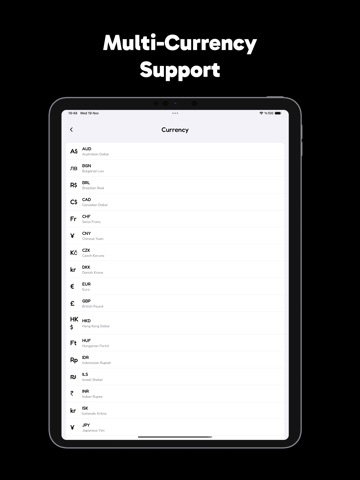 Expense Tracker - Spendo iPad screenshot