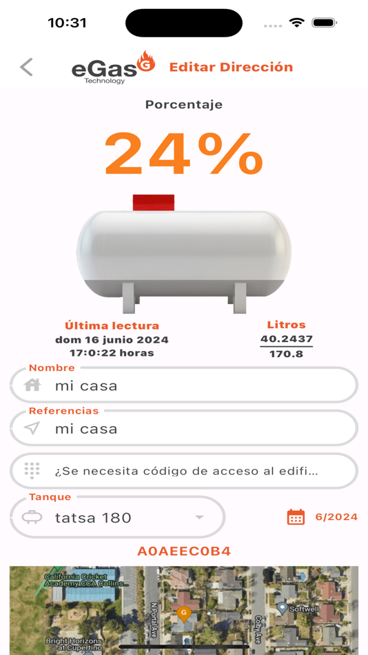 #7. eGas Clientes (iOS) 由: Jose Maria Moreno Fierros