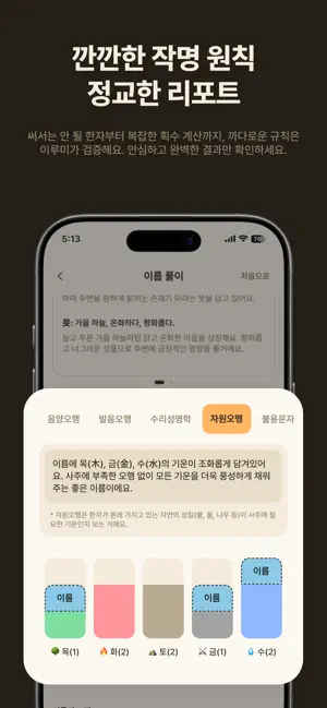 이루미 - 작명, 개명, 아기이름 iPhone screenshot 5