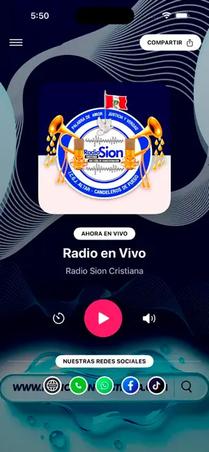 Radio Sion Cristiana screenshot 2