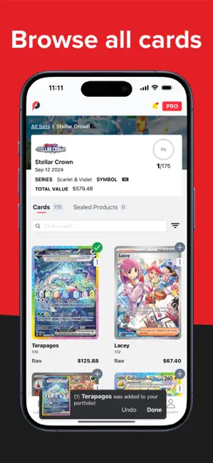 Pokedata: Scan and Track TCG iPhone screenshot 5