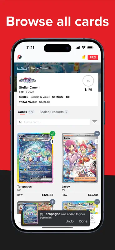 Pokedata: TCG Card Scanner screenshot 5 of 8