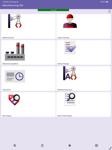 Endpoint Manufacturing100 iPad screenshot