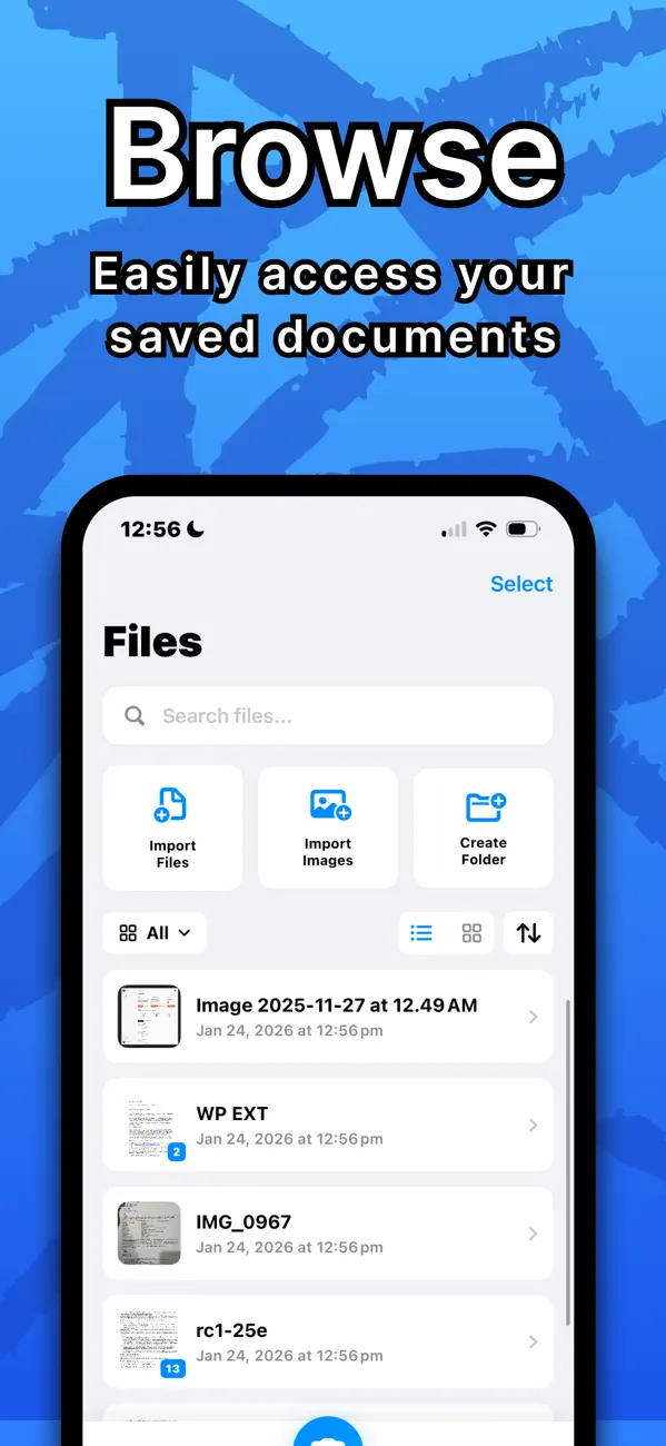 Screenshot #2 pour Alphascanner : Pdf & QR Scan