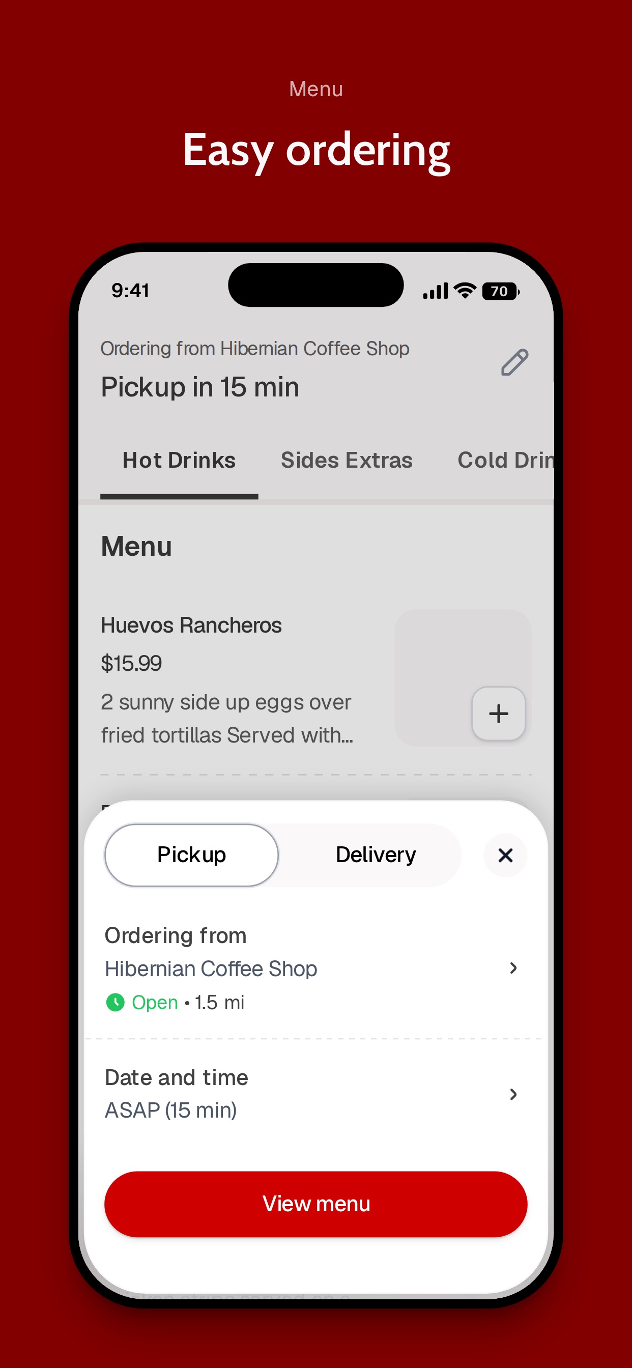Screenshot 3 of Hibernian Coffee Shop