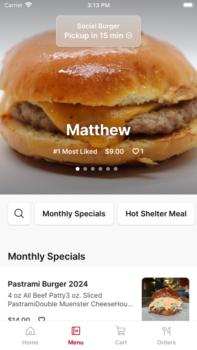 Social Burger To Go iPhone screenshot 2 - Food & Drink app