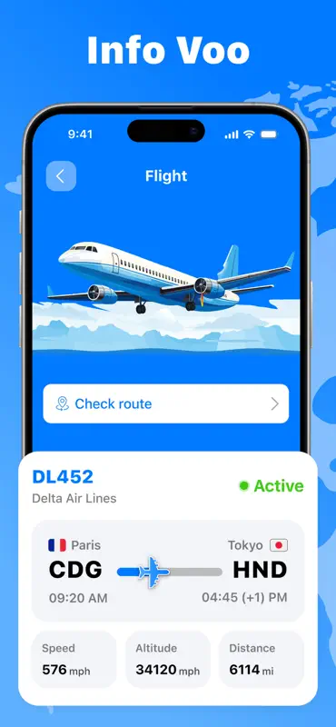 Acompanhar Voo de Avião screenshot 2 of 10