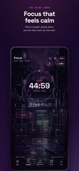 Aurora · Lofi Focus Station screenshot 1