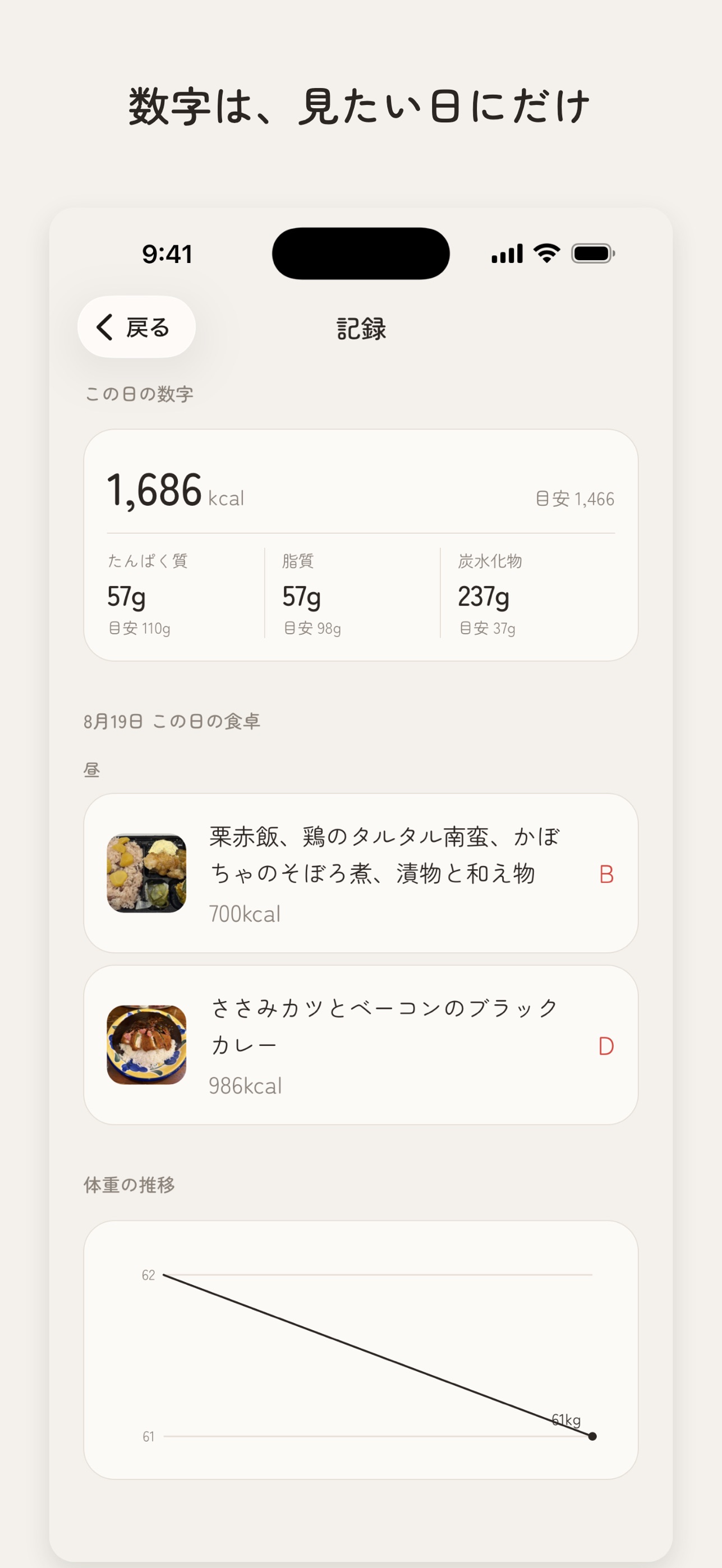 Screenshot 3 of もぐみ - AIカロリー計算・写真で食事記録