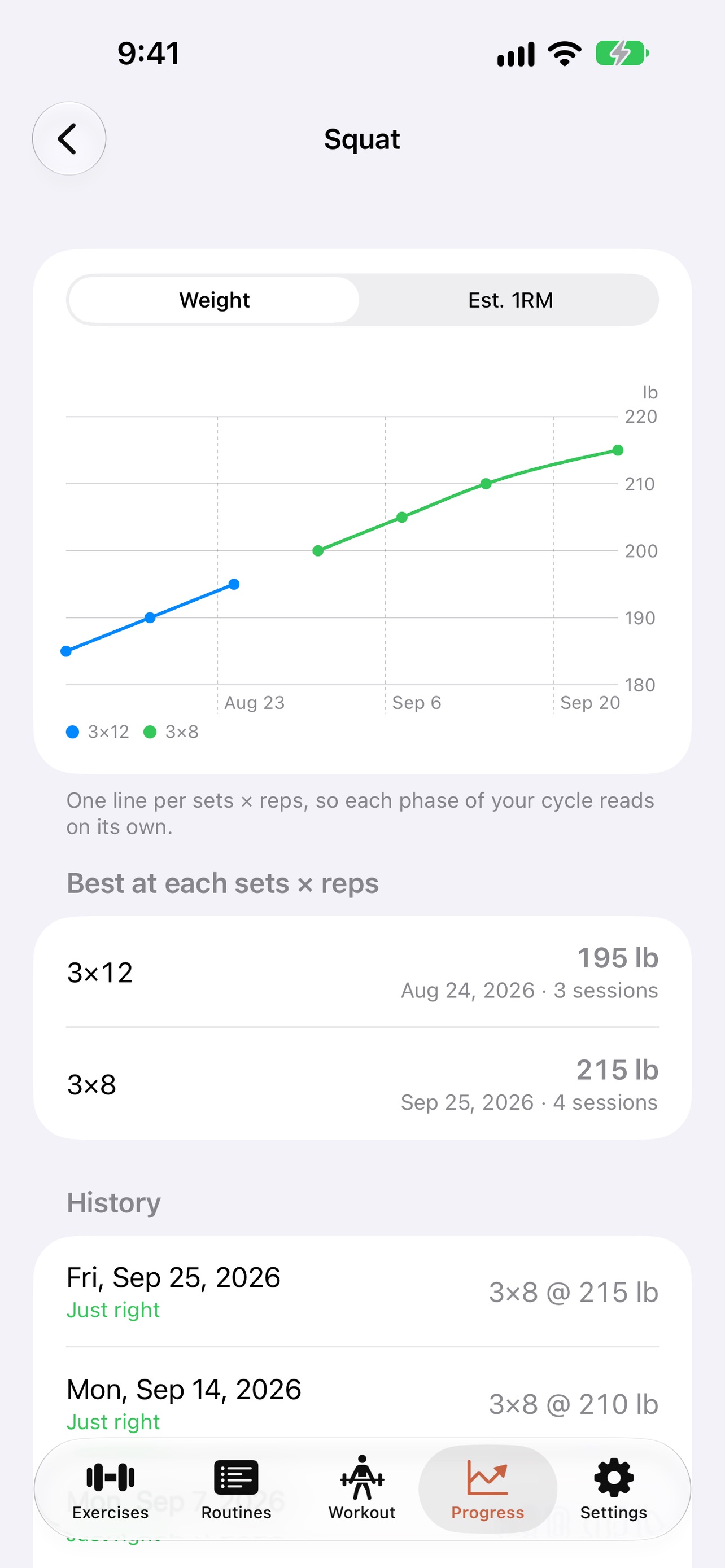Screenshot 2 of Antaeus: Strength Log