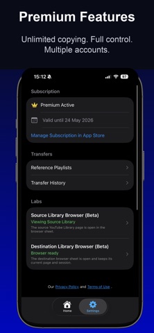 TubeTransfer screenshot