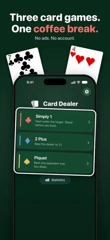 Card Dealer: Solo Card Games screenshot 1 of 7