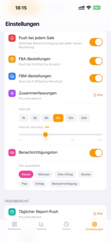 SalesPush — FBA & FBM Alerts screenshot