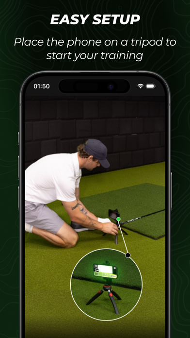 GolfTrak: Phone Launch Monitor Screenshot