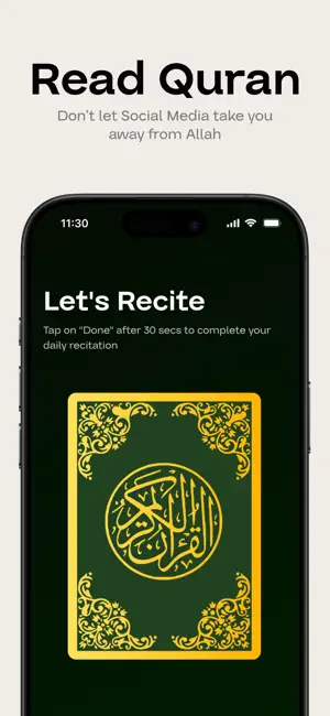 Quran Screen: Time Blocker screenshot 2