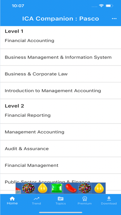 ICA Companion : Pasco Screenshot
