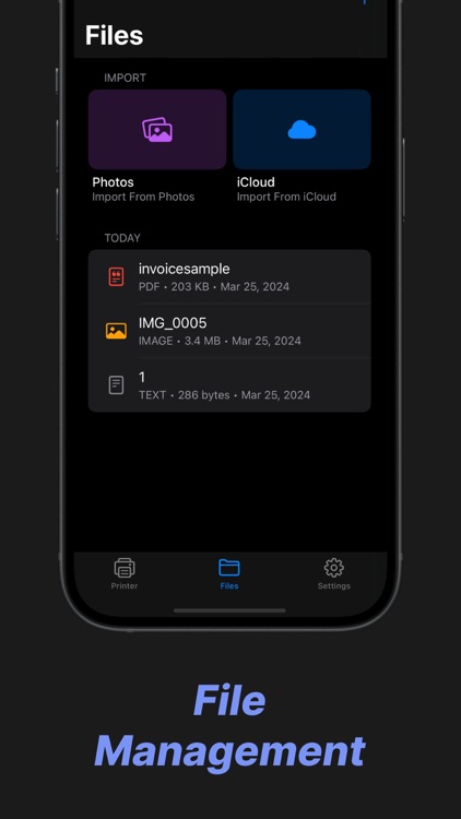 iPrint : PDF Document Scanner