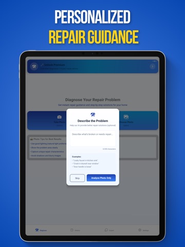 AI Home Repair - DIY Fix Guide iPad screenshot