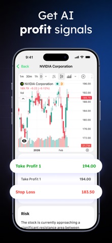 TradeGPT - AI Trading Bot iPhone screenshot