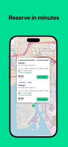 Parque: Event Parking iPhone screenshot
