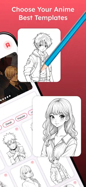 AR Draw Sketch : Trace Art 3D iPhone screenshot 6