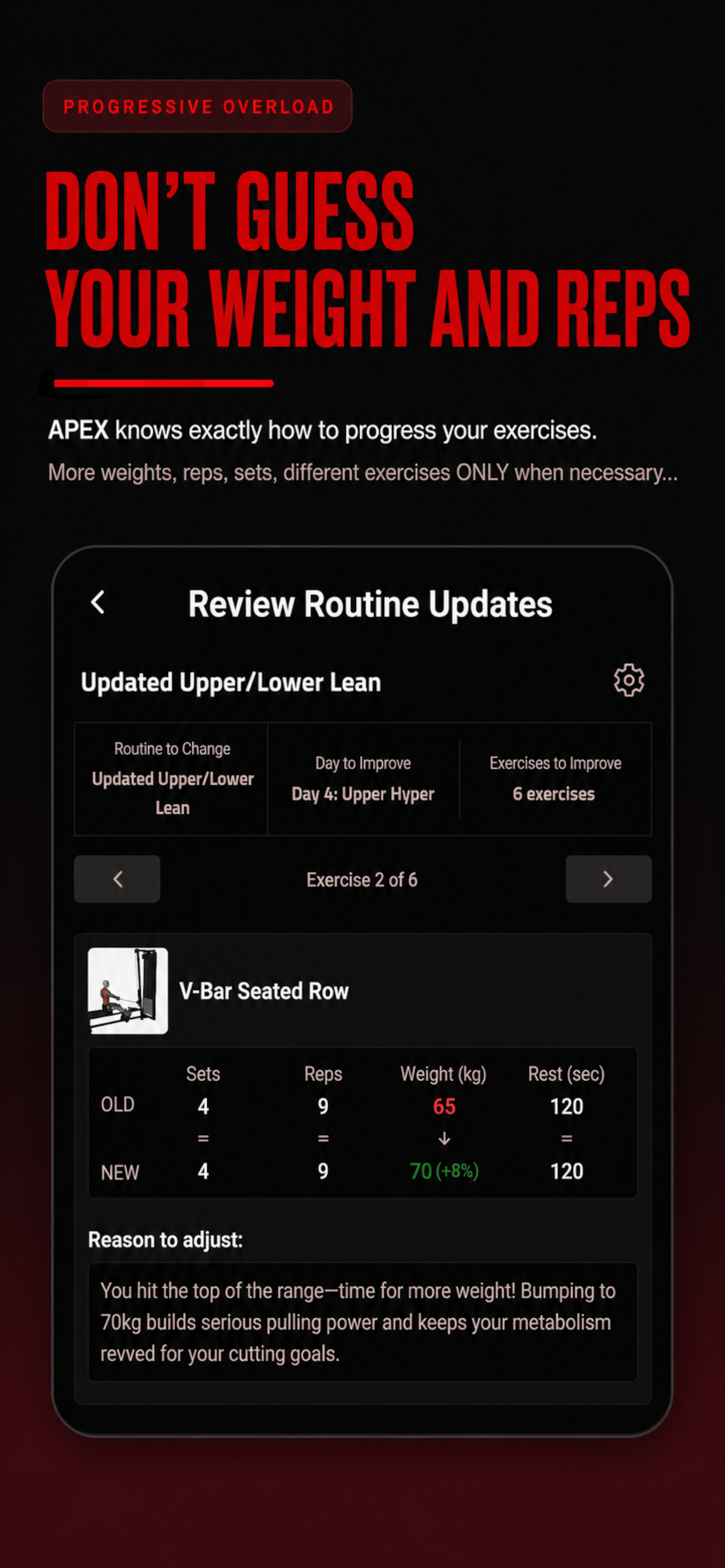 APEX Fitness - AI Coach