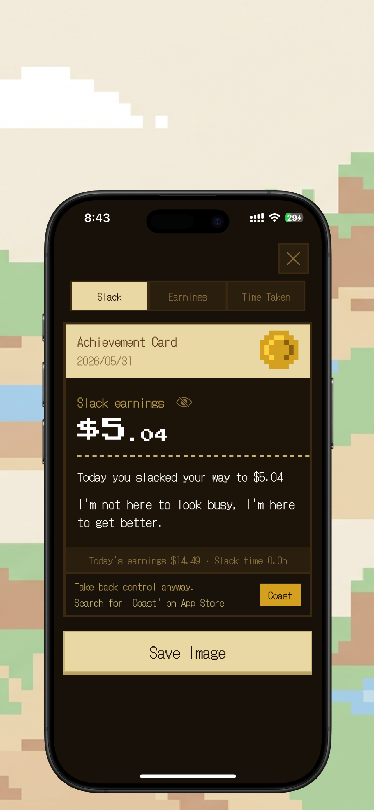 Coast: Salary Counter