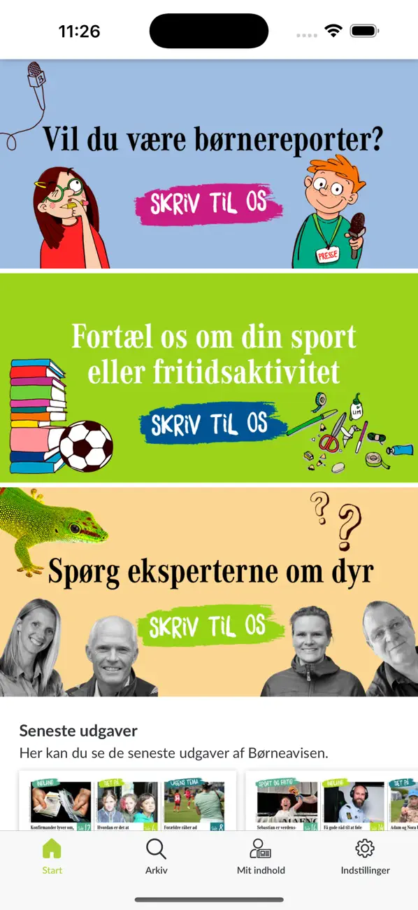 Screenshot #1 pour Børneavisen