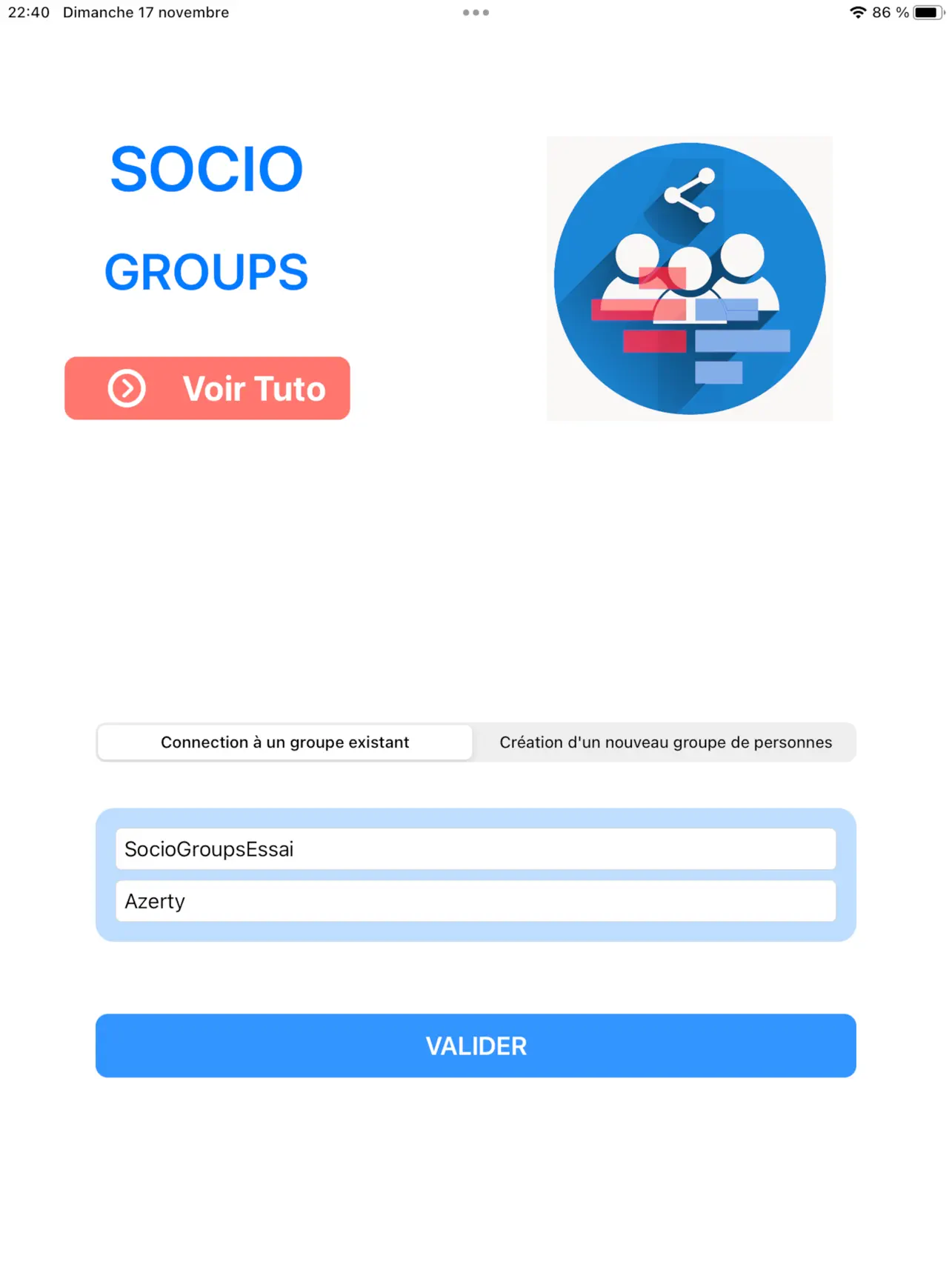 Screenshot #4 pour Socio Groups