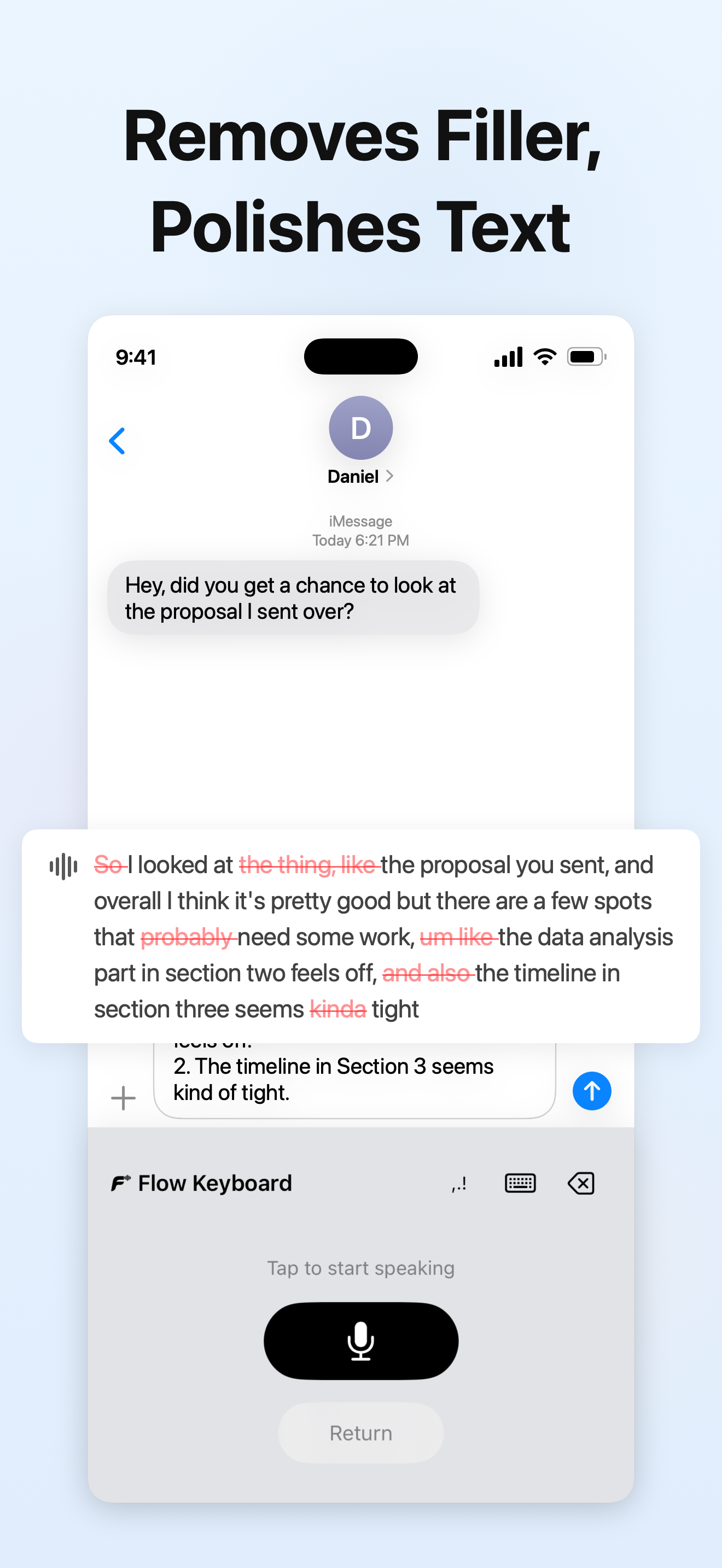 Flow Keyboard: AI Voice Typing screenshot 3