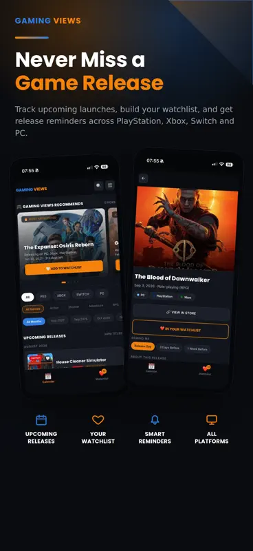 Gaming Views: Game Tracker screenshot 1 of 5