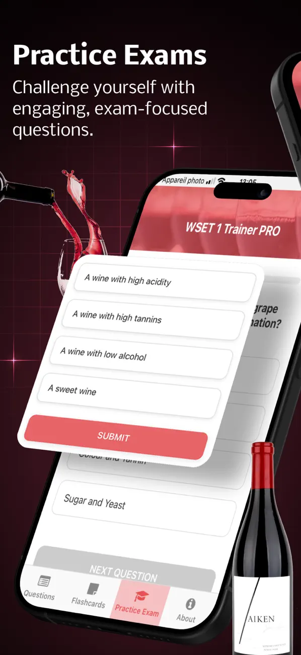 Screenshot #1 pour WSET 1 Trainer Pro