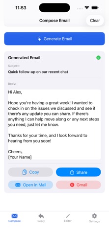 MailMind AI screenshot